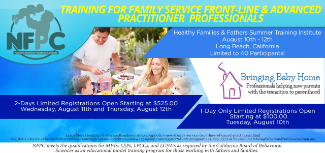 FAMILY SERVICE FRONT-LINE & ADVANCED PRACTITIONER SPECIAL TRAINING